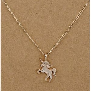 Gold and silver Dainty Unicorn necklaces!!